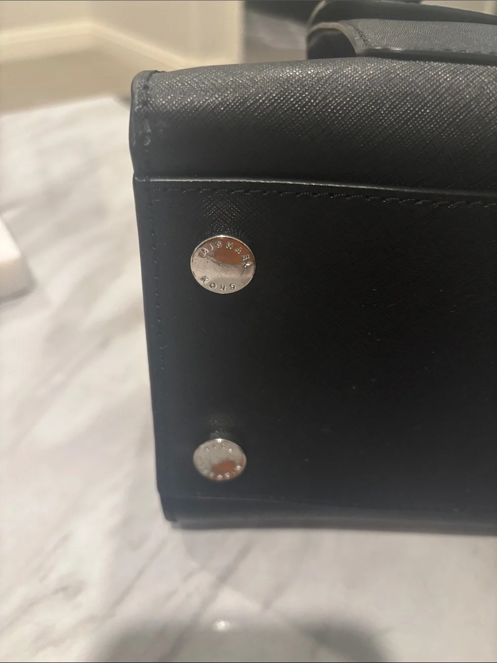 Michael Kors Black Emma Saffiano